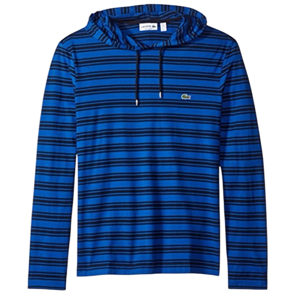 Blue and Black Lacoste Hoodie (M)